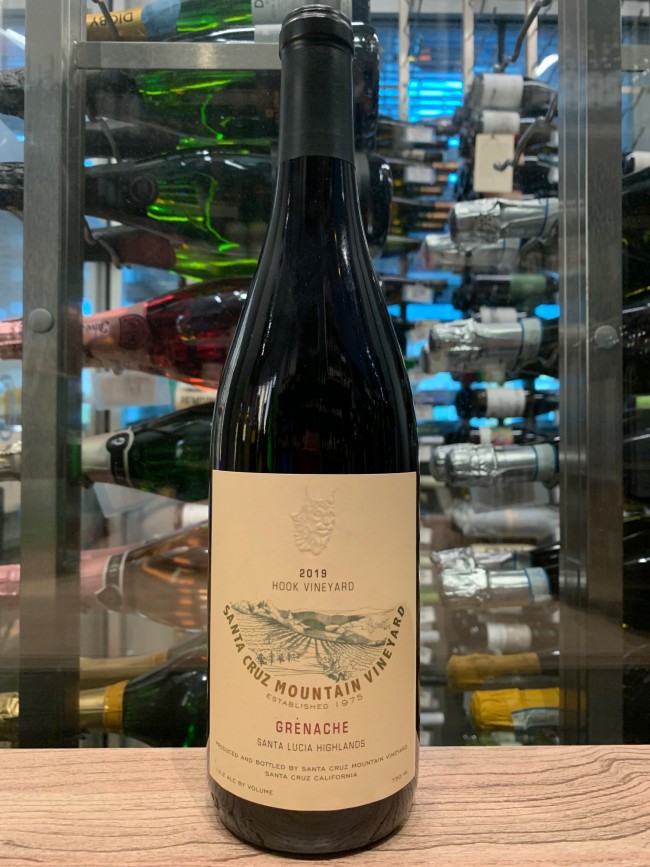 Santa Cruz Mountain Vineyard Grenache Hook Vineyard 2019