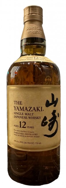 Suntory - Yamazaki Single Malt Whisky 12 Year Old (750ml)